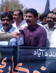  ضمیر احمد کوریجو، رہنما واپڈا ہائڈرو یونین